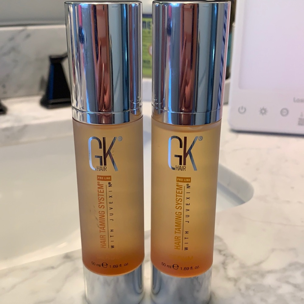 2 - New GK Hair Taming System Serum 1.69 oz each.